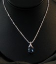 Solitaire London Blue Topaz